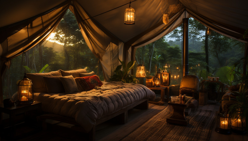 Alloggio - Glamping: lusso e natura perfettamente miscelati